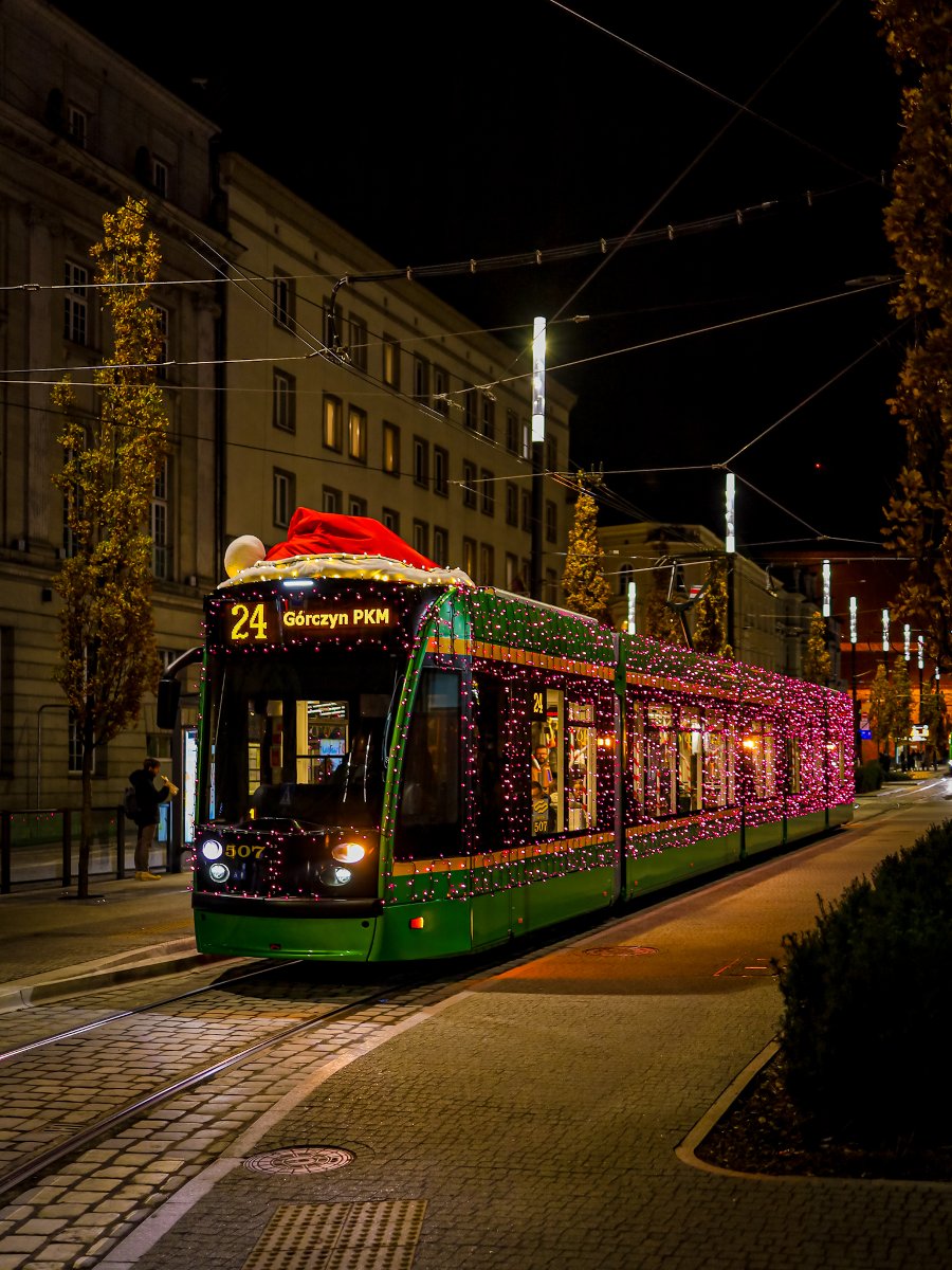 The Christmas tram is back